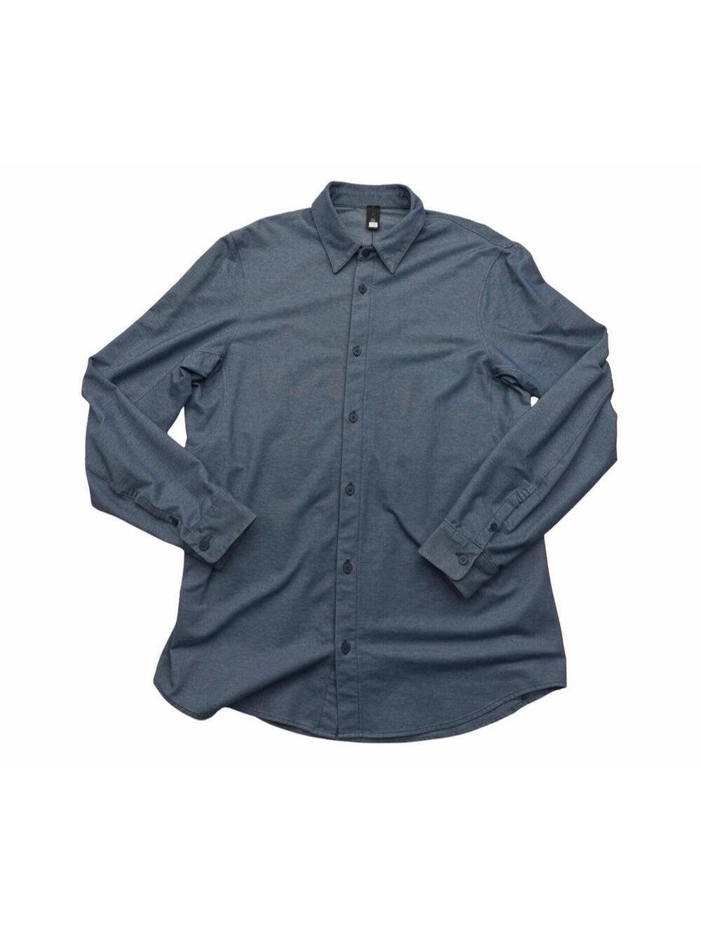 Lululemon Commission Long Sleeve Button Up Shirt Club Blue Size S